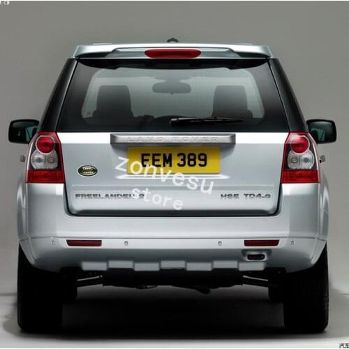 Use For Freelander 2 2007--2015 Year Spoiler ABS Plastic Carbon Fiber Look Rear Trunk Wing Car Body Kit Accessories