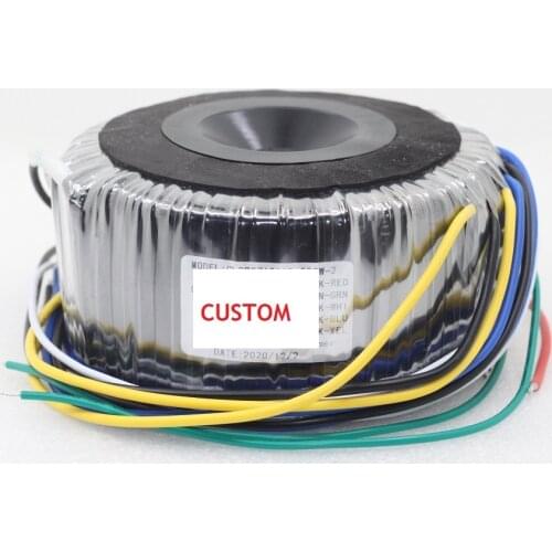 800W Transformer DIY Hifi Amplifier Toroidal Transformer All Copper 110V 120V 220V 230V 380V OEM Input Output Voltage