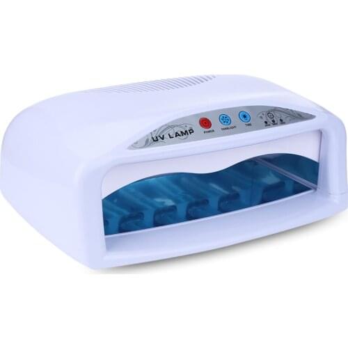 Large Feet UV Lamps 54W Toe Nail Dryer Manicure Tool UV Phototherapy 2 Hands Feet Gel Lamp for Curing Gel Polish Nail Art Tools