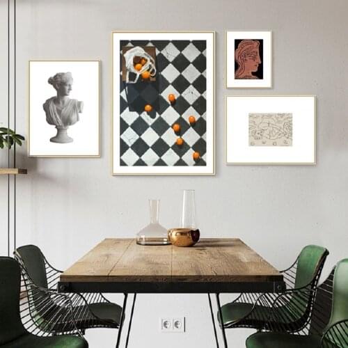 Vintage Abstract Renaissance Statue Renaissance Europe Canvas Painting Posters Prints Wall Art Pictures Living Room Home Decor