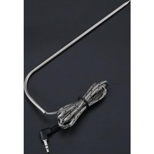 High-Temperature Meat BBQ Probe Sensor Fit For Traeger Wood Pellet Smoker Grills 3.5mm Universal Adapter