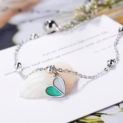 Wild Ice Cream Simple Cute Gift 925 Sterling Silver Temperament Female Trendy Resizable Bracelets SBR040