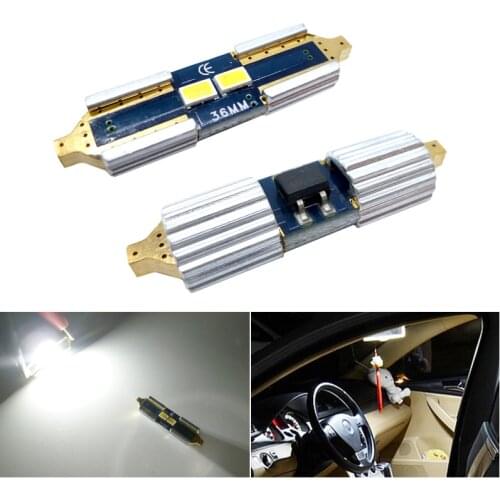 2x Canbus C5W LED Festoon Car Interior Lights 31mm/36mm/39mm/42mm For Mercedes Benz W169 W203 W208 W209 W210 W211 W212