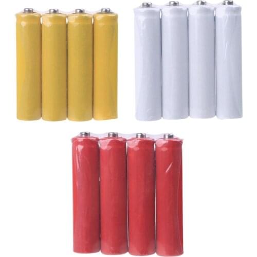4Pcs No Power 10440 LR03 AAA Dummy Fake Battery Placeholder Cylinder Conductor