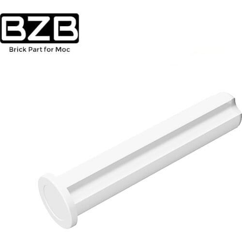 BZB MOC 24316 1x3 Shaft With Cut-off Cross Creative High-Tech Building Block Kids Toys DIY tTechnical Brick Parts Best Gifts