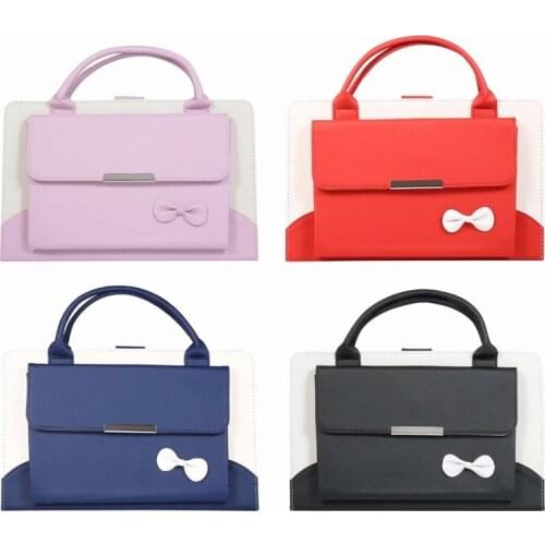 Case For Samsung Galaxy Tab A 10.1 inch 2019 SM-T510 SM-T515 Cover lovely Smart PU Leather hand Bags Pouch Stand soft case