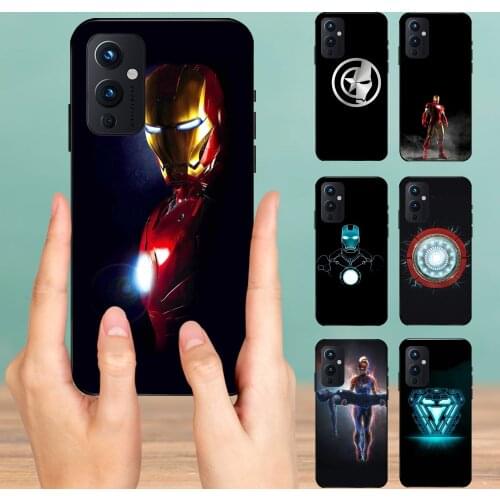 High Quality Phone Mobile Case for One Plus 9Pro 9R 7T PRO 5T 6 5 Marvel Iron Man Cool TPU