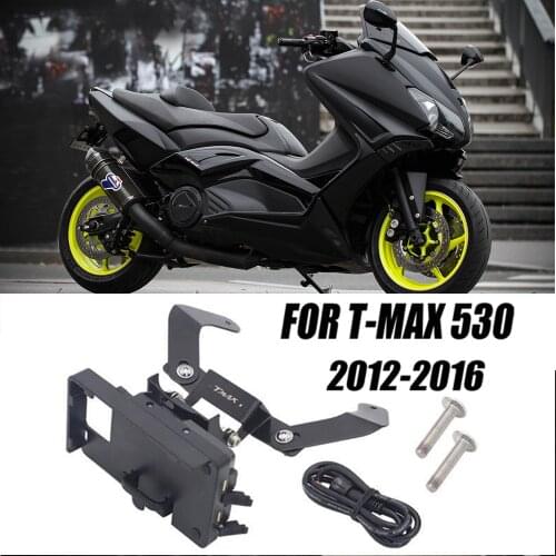 Mobile phone stand navigation bracket FOR Yamaha TMAX530 TMAX 530 TMAX-530 2012-2016 Bracket Mount Smartphone GPS Holder