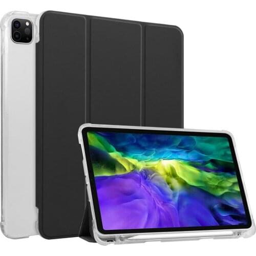IPad Air 2020 Leather Case 10.9 inch Protective Case with Pen Slot Flip Cover Anti Falling Soft Shell IPad Air4 Dropshipping Hot