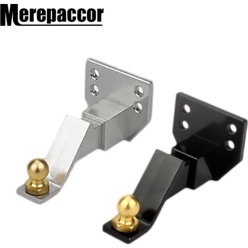 Metal Rear bumper tow hook Trailer Hook Drop Hitch Receiver for 1/10 RC Crawler Car D90 JEEP