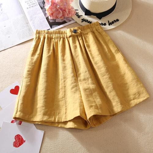 MLUOLANC Women's High Waist Shorts