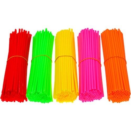 Off-Road Motorcycle Modified Accessories Spokes Set Wholesale Color Colorful Motorcycle Supplies 24CM Spokes Set