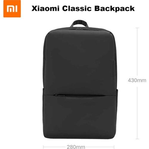 Fashion Original Xiaomi Classic Business Backpack 2 Large Capacity Student Bag Men Women Travel School Office Laptop Backpack