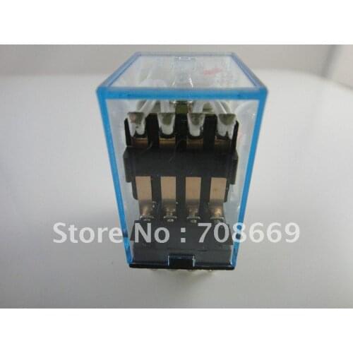 MY4NJ HH54PN Coil Power Relay 220VAC ,Mini relays, with or without LED light