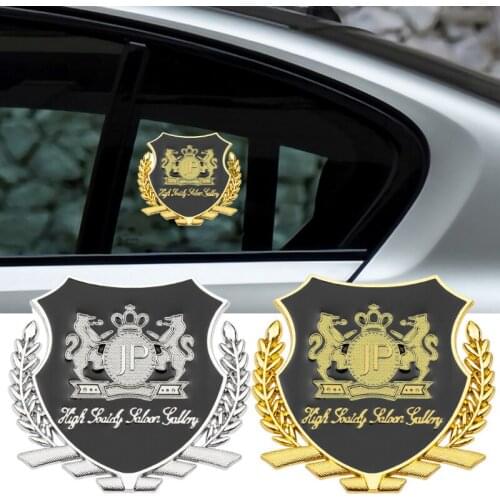 Auto Logo Stickers for JP Junction Produce Emblem Trunk Badge Metal Window Body Side Decals Car Styling Modification Accessories