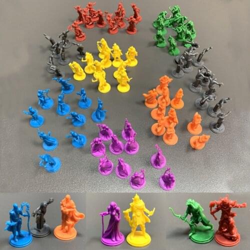 Board Game Miniatures Heroes Character Model Role Wars Game Playing Figures Collection Toys