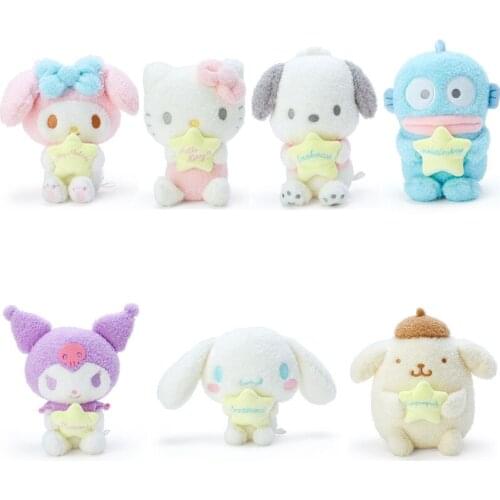 New Kawaii Cute Anime Noctilucent Dog Cat Rabbit Duck Plush Kids Stuffed Toys For Children Gifts