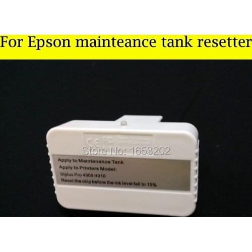 1 PC T653 T655 Cartridge Chip Resetter For Epson 4900 4910XL 4910 4900XL