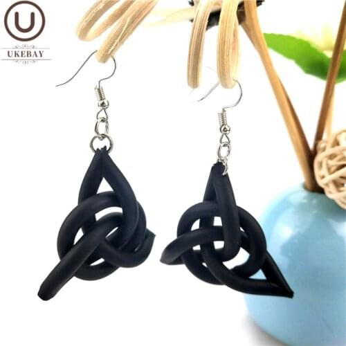UKEBAY NEW Strange Jewelry Geometric Drop Earrings Handmade Designer Luxury Earrings Women Party Accessories Jewellery Wholesale