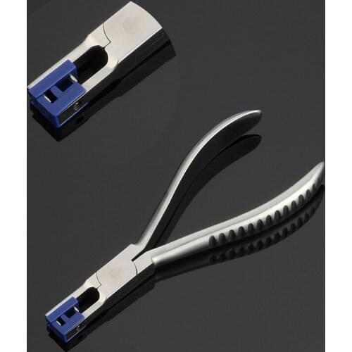 High Quality Prevent Injury Flat Nylon Jaw PlierEyeglasses Glasses Plier Set Multipurpose Adjusting Plier Glasses Reparing Tool