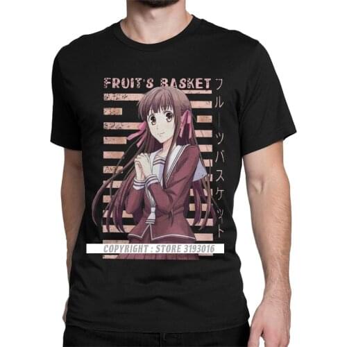 Tohru Fruits Basket 3D Tshirts Anime Sohma Yuki Kyo Furuba Manga Animals Cat Cute Cotton Camisas Printing T-Shirt