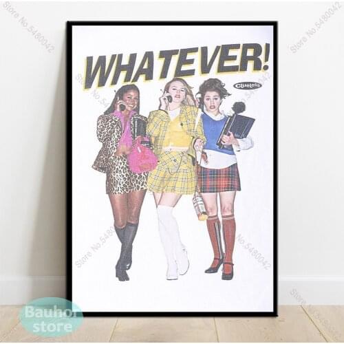 CLUELESS Movie Poster Canvas Painting Posters and Prints Wall Art Picture for Living Room Home Decoration