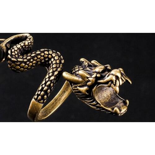 Cigarette Clip Ring Cigarette Ring Dragon-shaped Innovative Cigarette Holder Ring Cigarette Holder