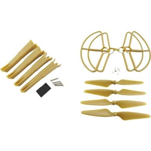 Propeller + Prop Guards + Landing Gear Set for Hubsan H501S Drone Quadcopter
