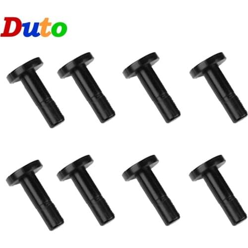 10pcs 6.35mm Straight end Plug End Cap 1/4 Inch Hole Seal Stoppers leakproof Slip-Lock Misting Nozzle Tees Blocked Tool RO water