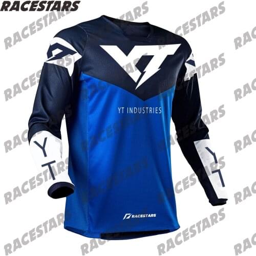 YT INDUSTRIES Downhill Jersey Mountain Bike Enduro Racing Motorcycle Cycling Shirt Bicycle Ciclismo Clothes MTB MX quick drying