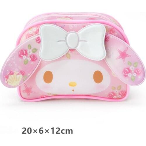 Cute Makeup Organizer Small Travel Cosmetic Bag Waterproof Plastic PVC Jelly Bag Make Up Beauty Case Toiletry Bag