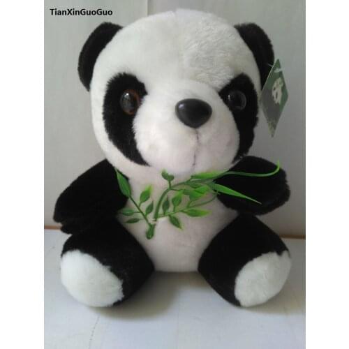 About 18cm cartoon panada plush toy soft doll birthday gift b2802