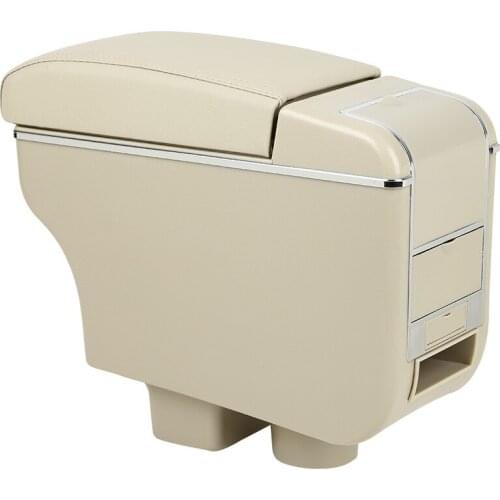 Original armrest box original modification accessories hand-free punching decoration car Accessories for Skoda fabia 2008-2012