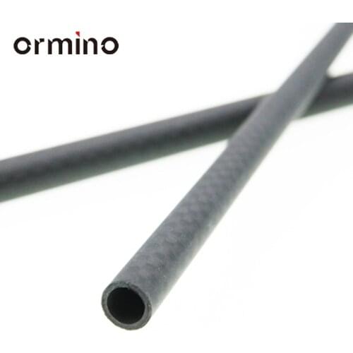 Ormino 2PCS 10mm X 8mm Carbon Fiber Tube Drone diy Quadcopter Frame arm Landing Gear Rc Drone kit Multicopter 10X8X500mm tube