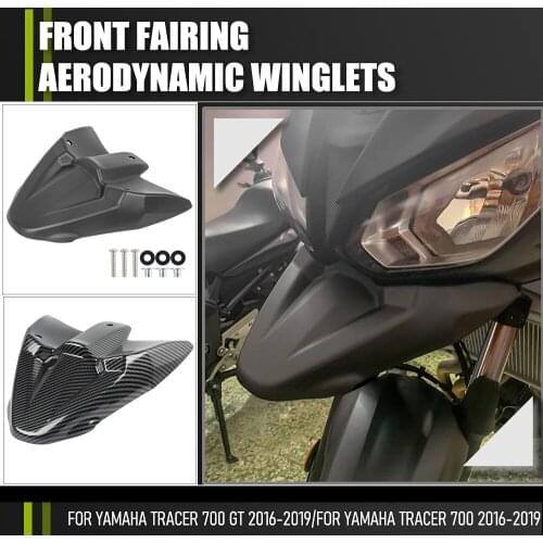 Motor Front Fender Beak Extension Nose Cone Extender Cover Cowl for Yamaha MT-07 Tracer 700 2016-2019 Tracer700 GT Accessories