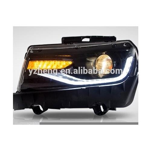 Vland factory for Camaro Headlight for 2014 2015 camaro LED front light wholesale price Rear Lamp DRL+Brake+Park+Turning Lamp