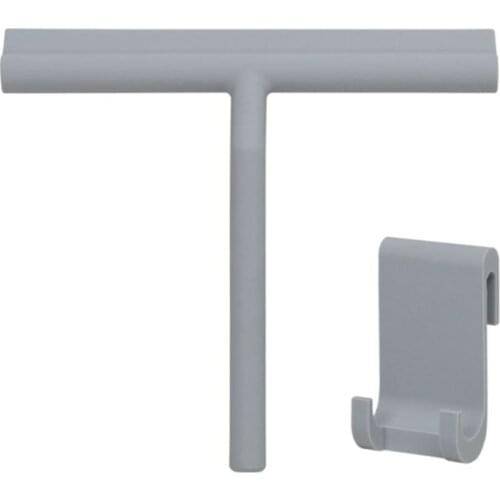 Durable Silicone Window Tile Glass Wiper Cleaner Squeegee Shower Mirror Cleaning Holder