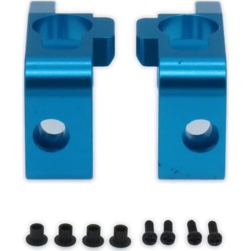 RCAWD 2PCS Front Hub Carrier C-Hub Carrier Knuckle Left&Right For Rc Hobby Car 1/10 Hpi Wr8 Series Flux WR80002 108077 101209