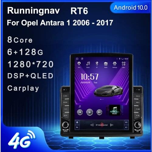 Runningnav For Opel Antara 1 2006 - 2017 Tesla Type Android Car Radio Multimedia Video Player Navigation GPS