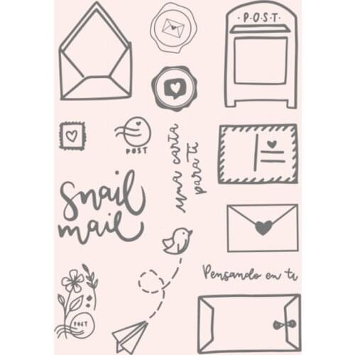 Spain stamp Clear Stamps for Scrapbooking Transparent Silicone Rubber DIY Photo Album Decor 0719