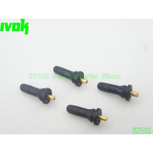 4Kits Schrader TPMS Tire Pressure Monitoring System Snap In Tire Valve Stems For Cadillac Chevrolet Mitsubishi 20008