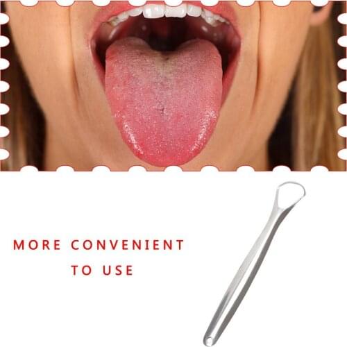 Tongue Scraper Brush Tongue Cleaner Cleaning Tongue Scraper Oral Cleaning Remove Tongue Coating Oral Hygiene Care