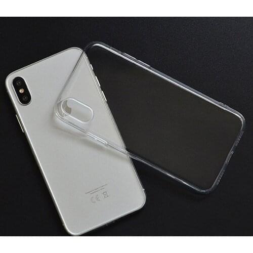 100pcs Phone Case For iPh 7/8 XR XS smax Coque Clear Soft TPU Silicone Back Cover For Fundas Shell