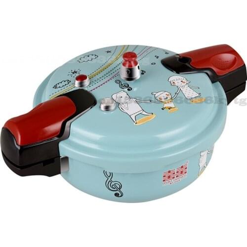 2.5L Pressure Cooker Home Explosion-proof Restaurant General Induction Cooker General 20CM Micro Pressure Mini Pressure Cooker