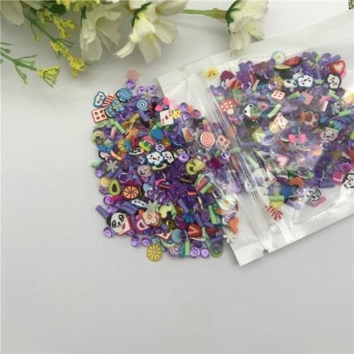 20g mixing Snow for Resin DIY Supplies Nails Art Polymer Clear Clay accessories DIY Sequins scrapbook shakes Craft