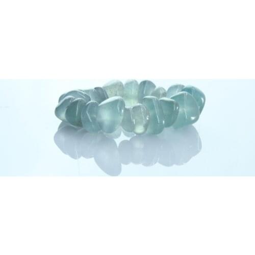 Free shipping natural crystal beads napkin ring in light blue colors ,napkin holder 12 pcs qn20101907