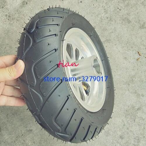 Free shipping Front 9065-6.5 rear 11050-6.5 inch inner and outer tire wheel hub tyre Motorcycle Scooter accessories