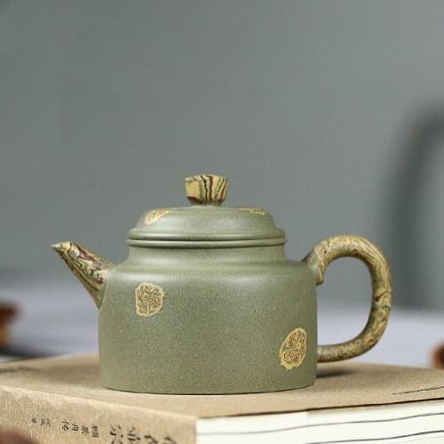 Yixing Handmade tea pot Purple Clay filter teapots beauty kettle Raw ore Chinese style Tea set Authentic Tie Guanyin Puer 290ml