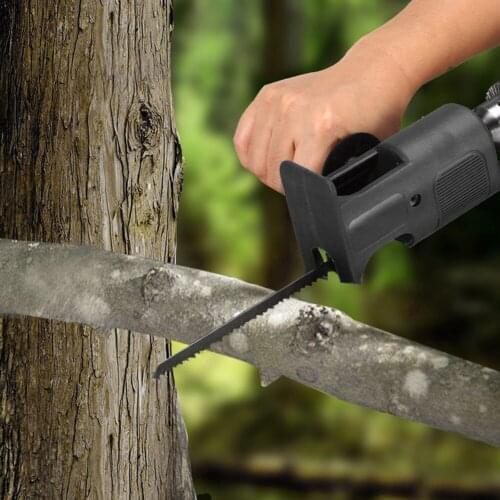 Electric Drill Modified Electric Reciprocating Jig Saw Adapter for Wood Steel Pipe Plastic Power Drill Woodworking Tools