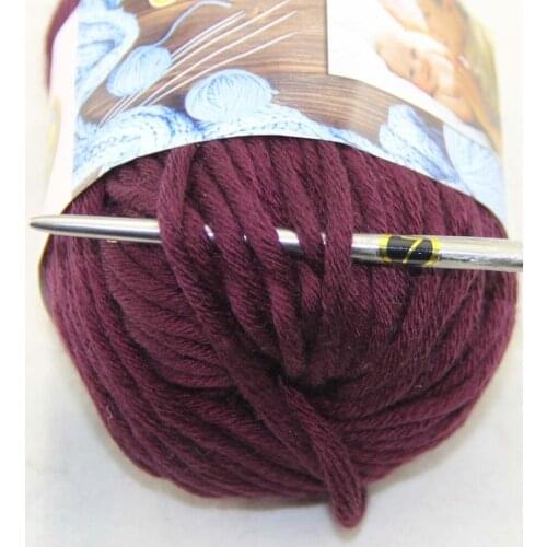 LOT Color optional 1 BallsX50g Special Thick Worsted 100% Cotton Knitting Yarn 422-26